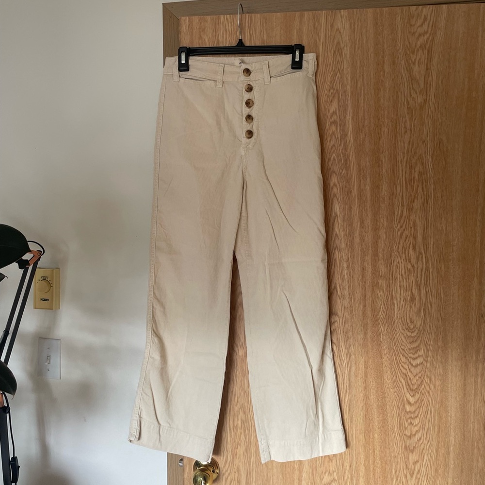 Marine Layer Bridget Wide Leg Corduroy Pants